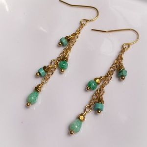 47. Turquoise Dangle Earrings